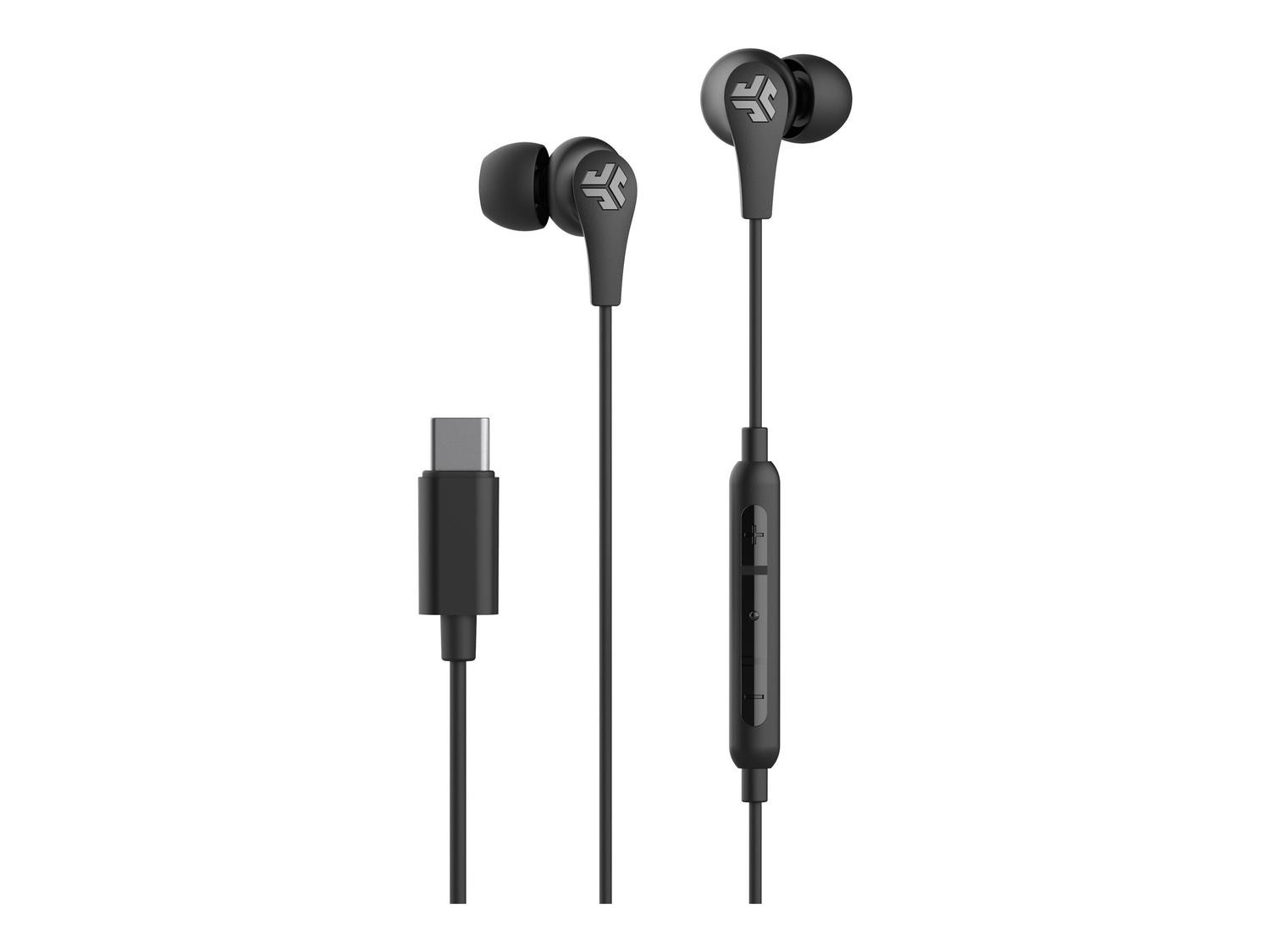Jlab Audio JLab JBuds Pro Wired Earbuds With A Type-C Connection, Track Controls And An In-Line Microphone.