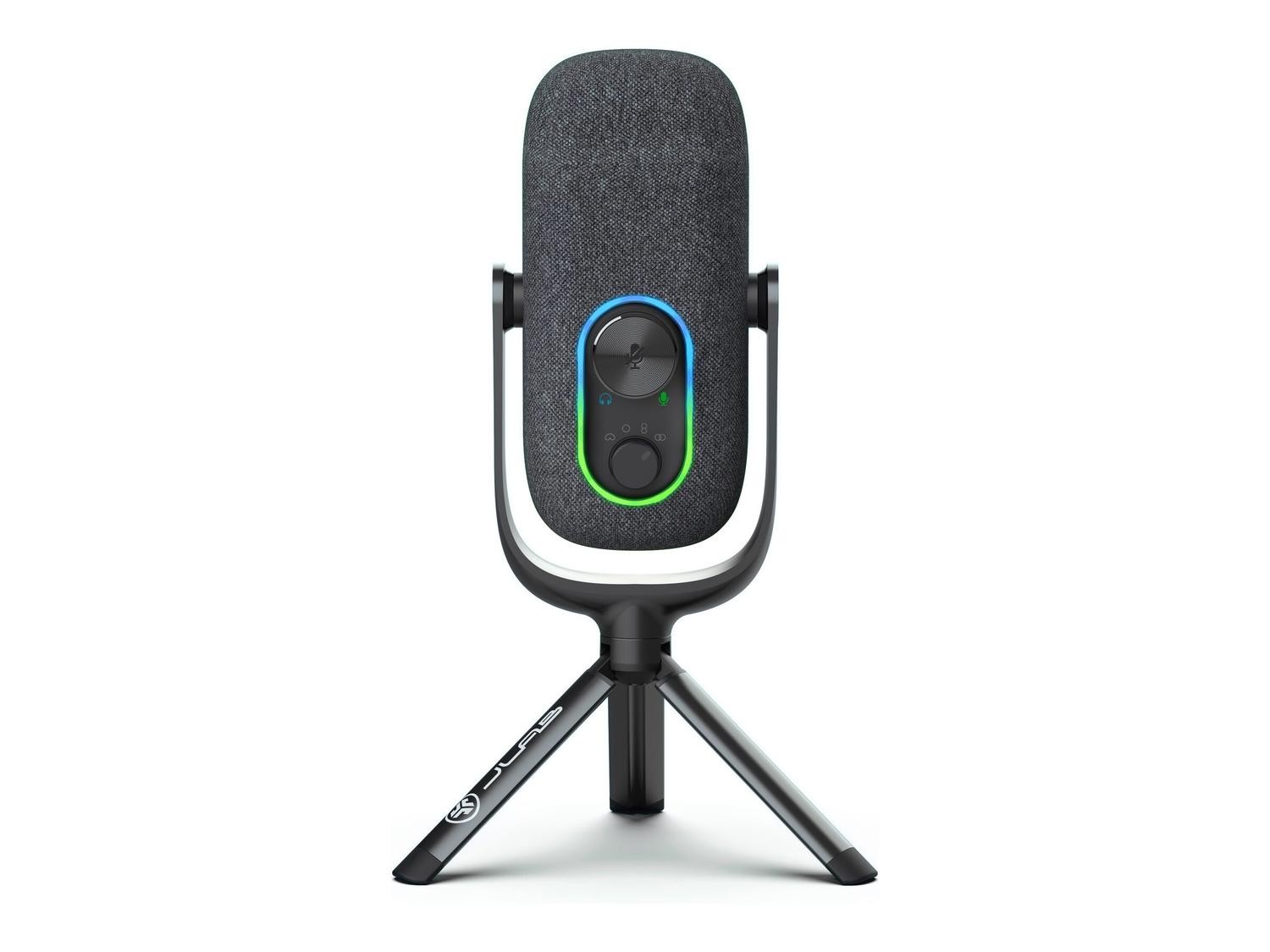 Jlab Audio JLab Epic Talk Usb Microphone Has 3 Condensers, 4 Directional Patterns And 192kHz/24-bit Resolution.
