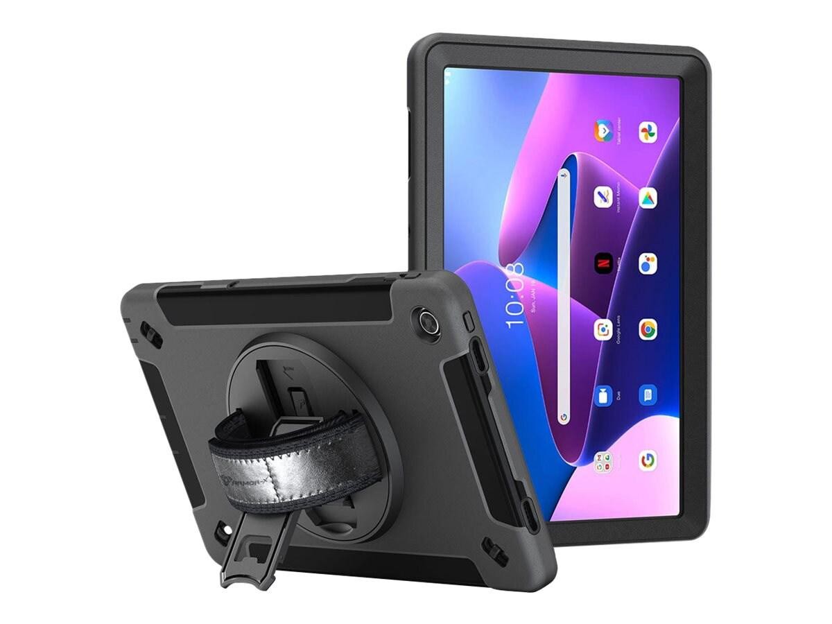 Armor-X Design For Lenovo Tab M10 Plus 10.6 (3RD Gen) TB125 Ultra 3 Layers Impact Resistant Built-In Screen
