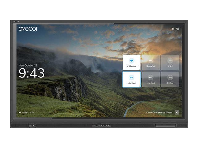 Avocor 86" G Series 4K Ultra HD Led-Lcd Touchscreen Display