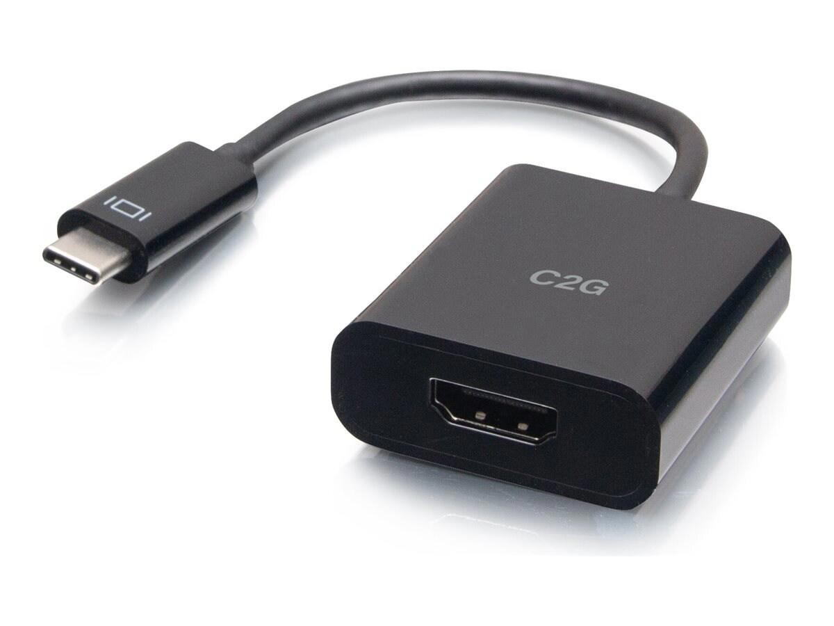 Cables To Go C2G 4K 60Hz Usb-C To Hdmi Audio/Video Adapter Converter - Black