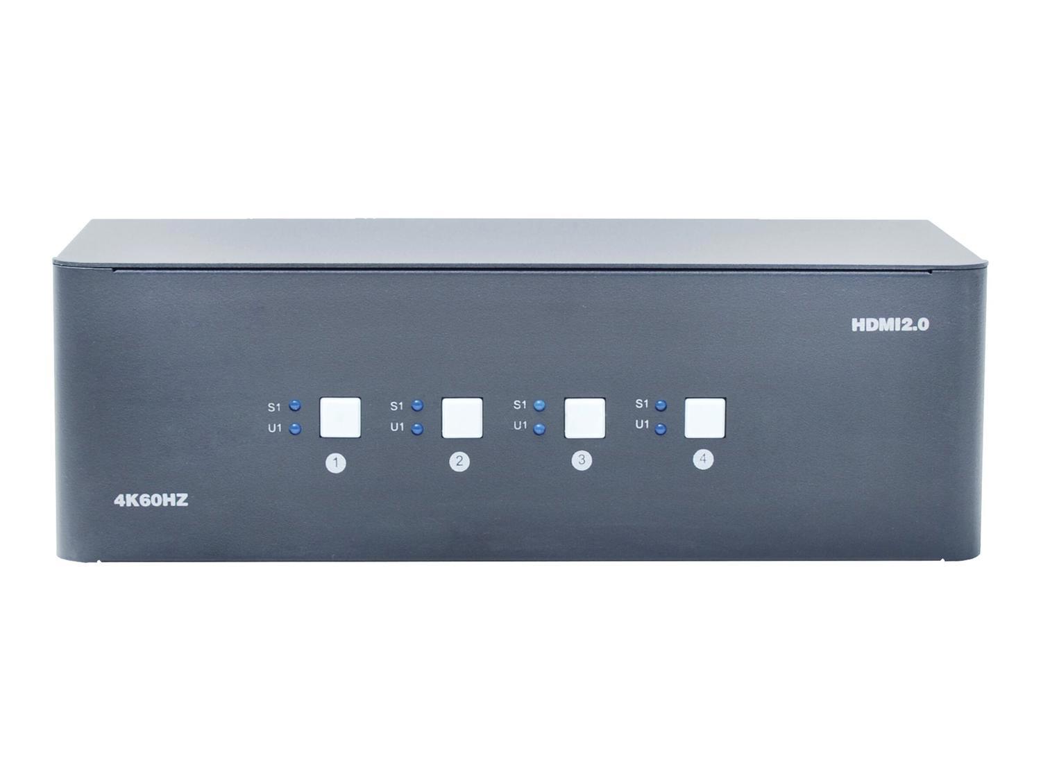 Bytecc 4 Port 4K Triple Monitor Hdmi2