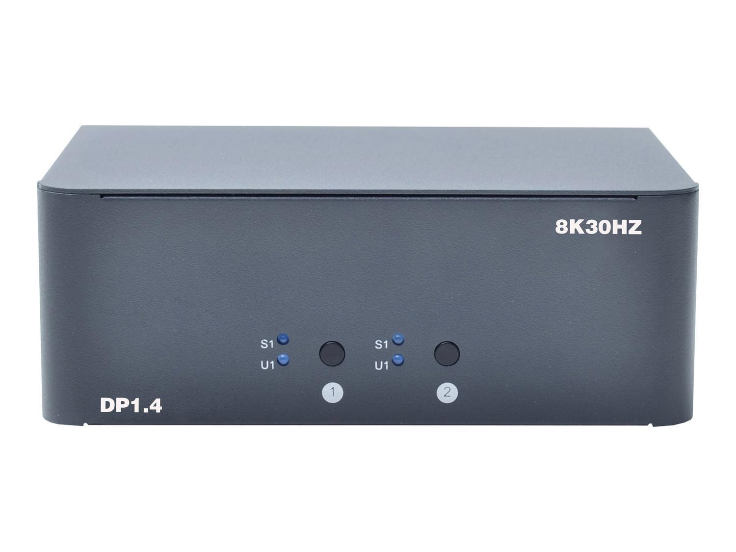 Bytecc 2-Port 8K Dual Monitor DP1.4KV