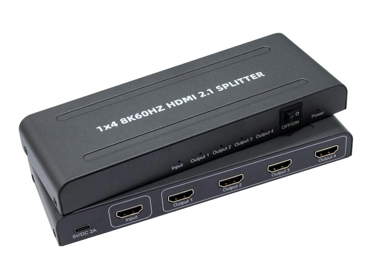 Bytecc 8K Hdmi 2.1 1X4 Splitter
