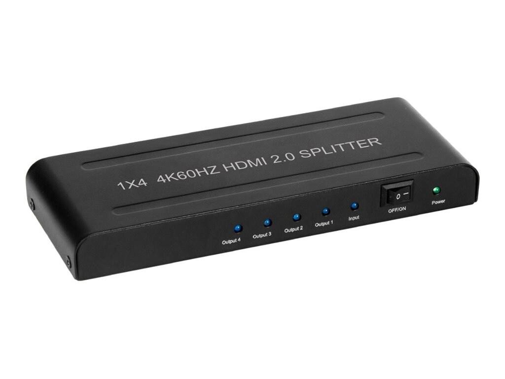Bytecc 4K2K 60HZ Hdmi 2.0 1X4 Splitter