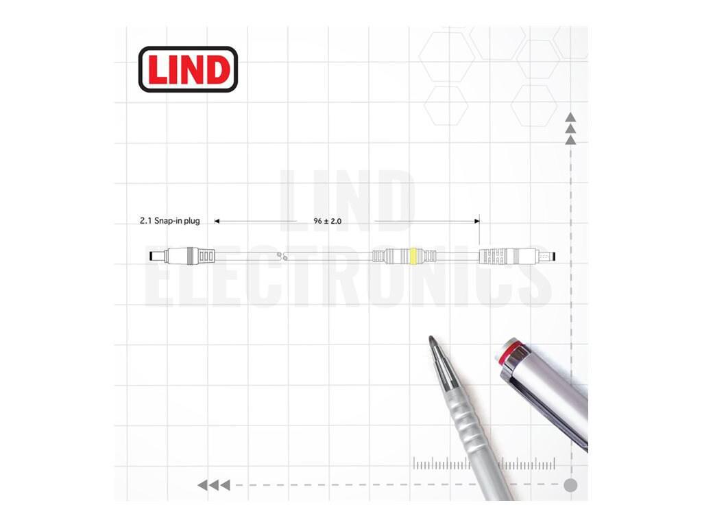 Lind Electronics Lind Cbl,2.1,96In,90W Dellmini-Bond