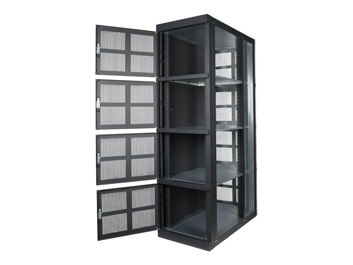 Innovation First Rack Solutions Colocation Cabinet (4 Compartments Configuration) - 11U Of Useable Space Per Compartment