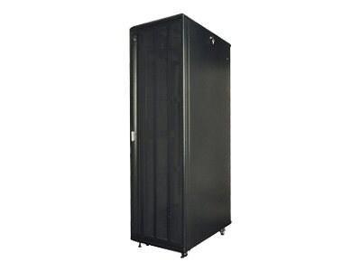 Innovation First Rack Solutions Server Cabinet Enclosure - Black - Adjustable Mounting Depth Of 6 - 30 (152 - 762 MM)