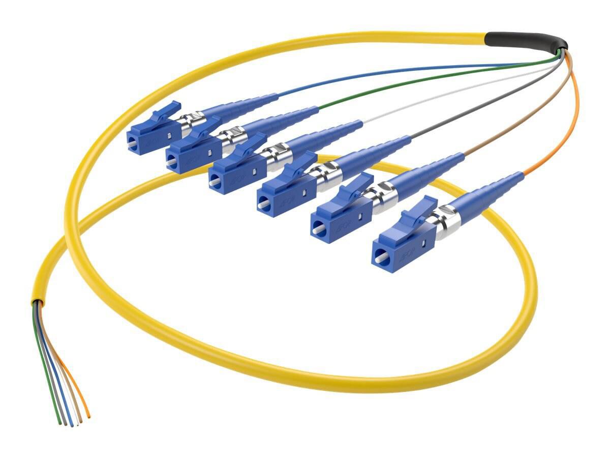 Unc Group Unc Singlemode LC To Blunt, 6 Stra