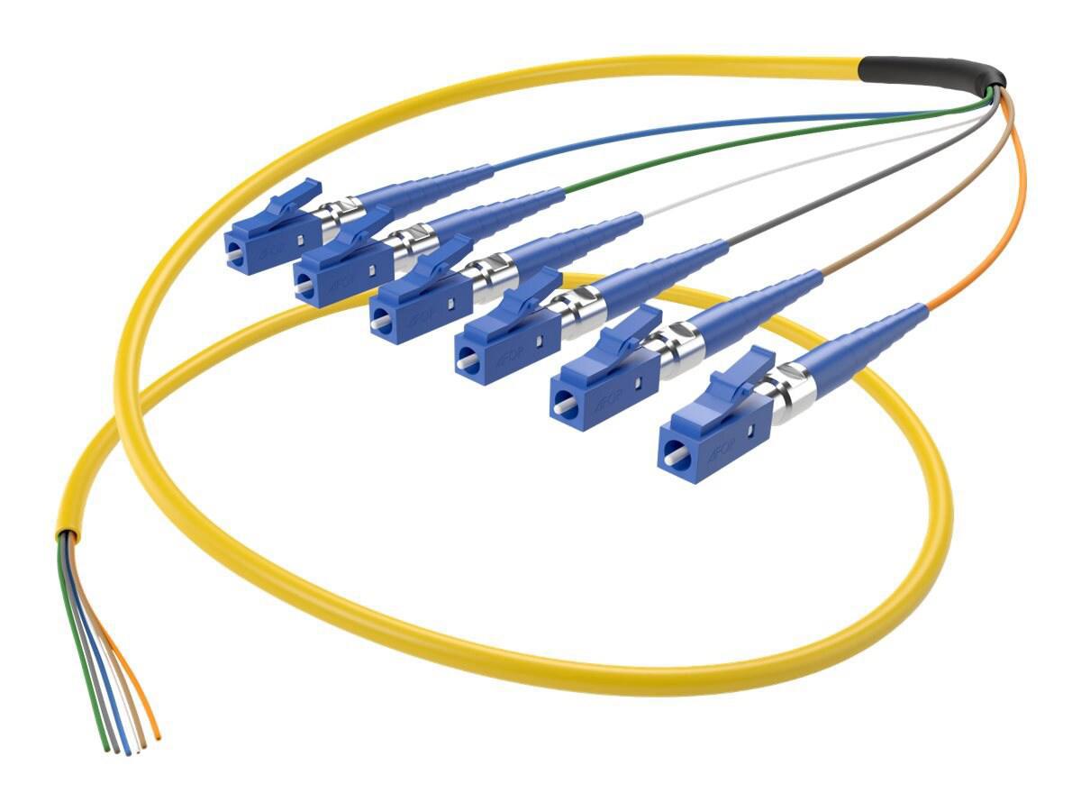 Unc Group Unc Singlemode LC To Blunt, 6 Stra