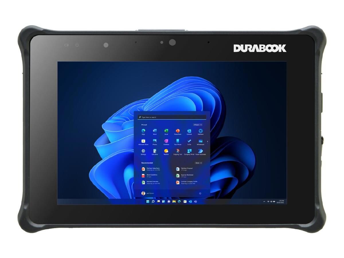 Durabook Americas Durabook R8 Rugged Tablet Pentium Gold 8500/256GB/Rear Cam/LTE/8" LCD MT/W11P64