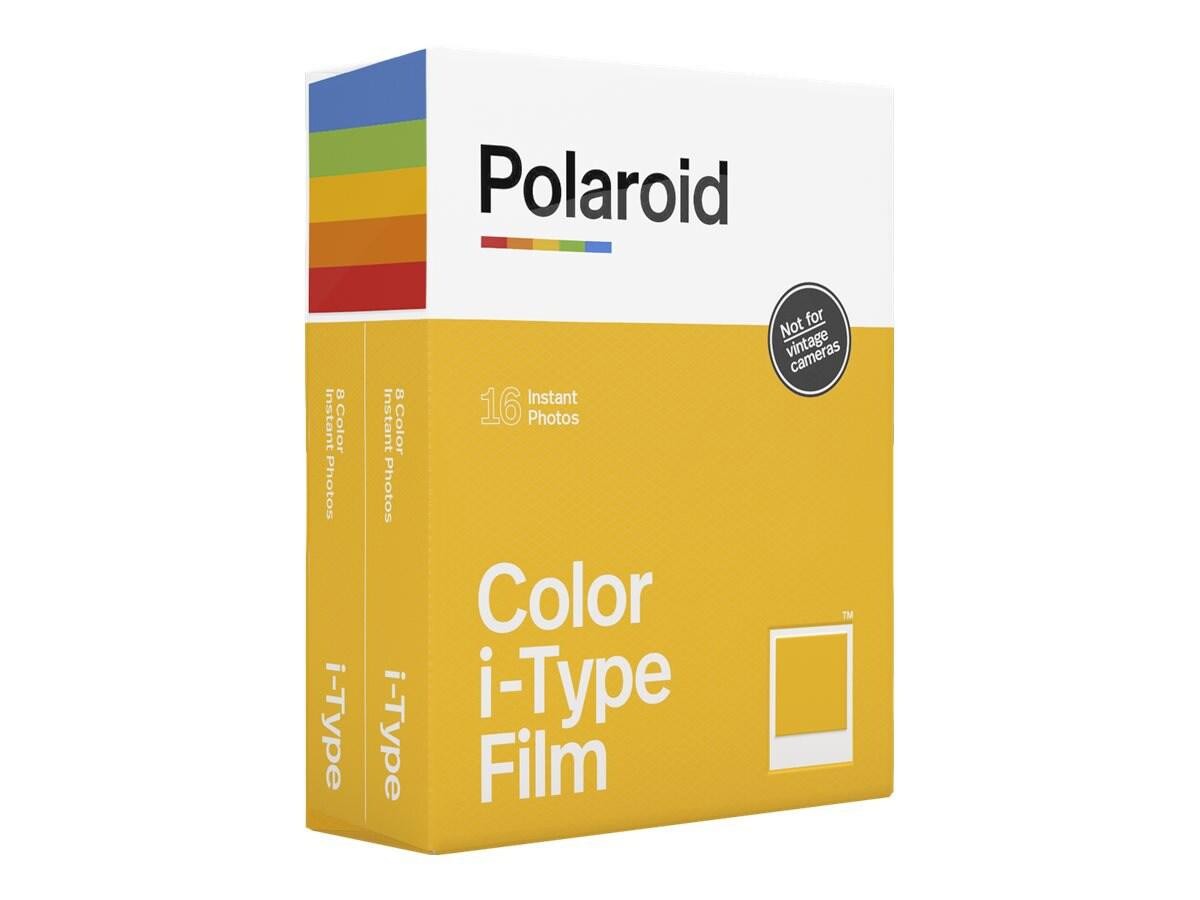 Polaroid Color i-Type Instant Film (Double Pack, 16 Exposures)