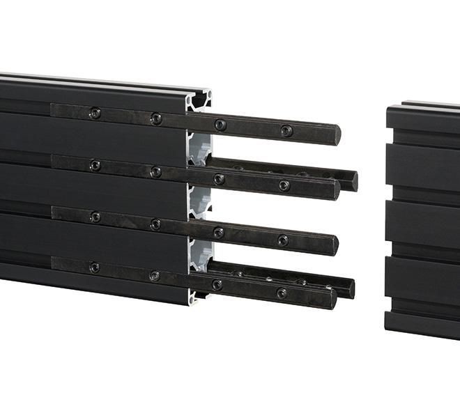 B-Tech System X Rail Extension Kit - Black
