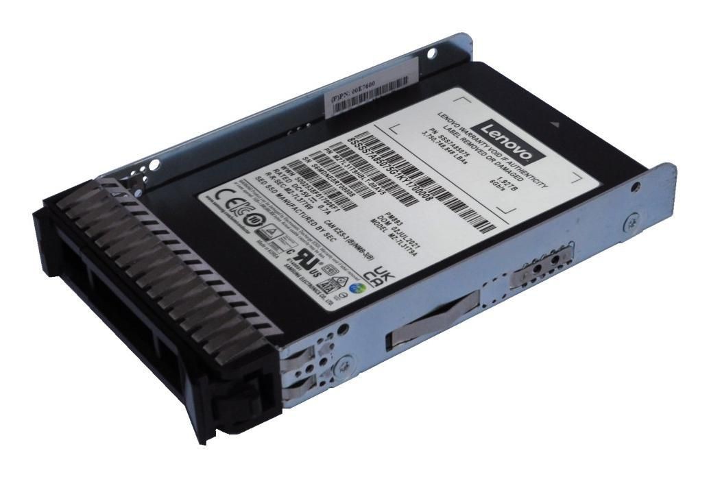 Lenovo ThinkSystem 960 GB Solid State Drive - 2.5" Internal - SATA (SATA/600) - Read Intensive