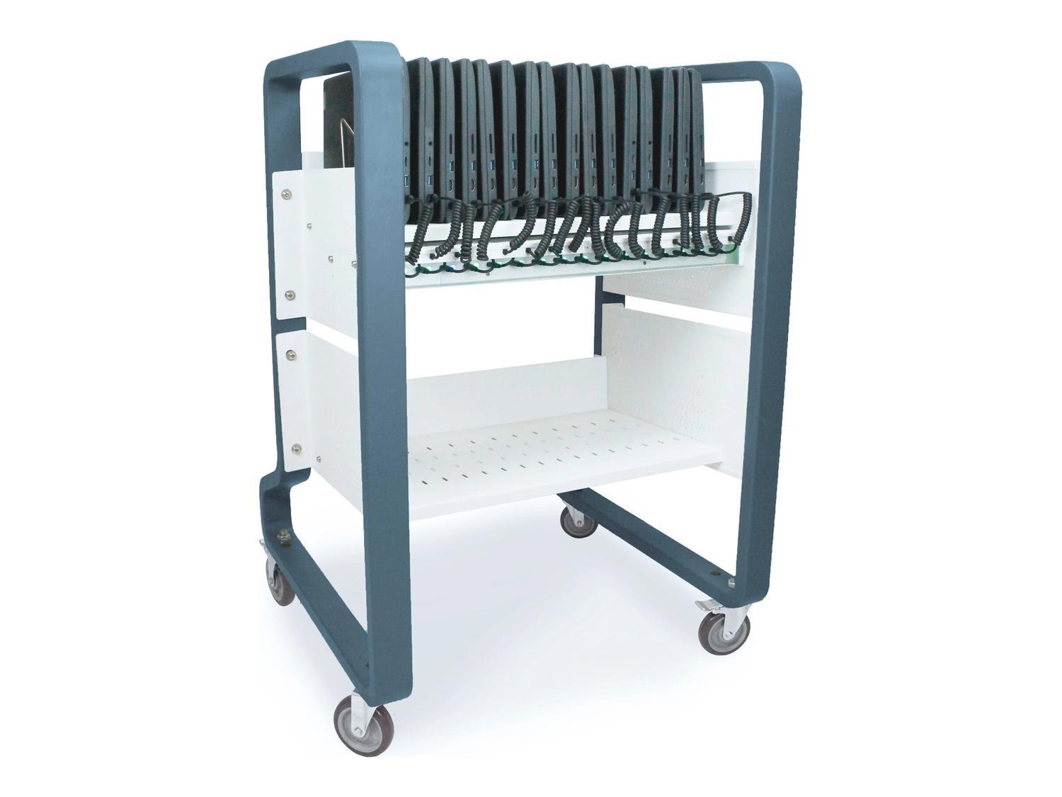 Jar Systems 16-Unit Elevate Air Usb-C Open Charging Cart