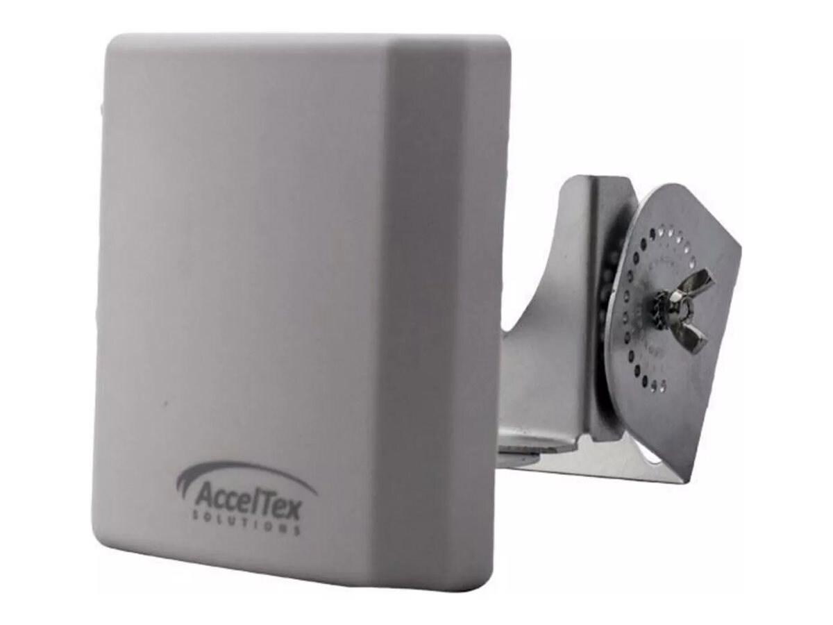 AccelTex Solutions AccelTex 2.4/5 GHz 4/7 dBi 4 Element Indoor/Outdoor Patch Antenna With N-Style