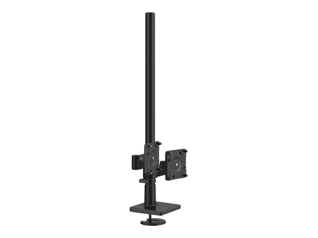 Humanscale MFlex For M2.1, Bolt-Through Mount, 2 Single Monitor Brackets, 30" Post