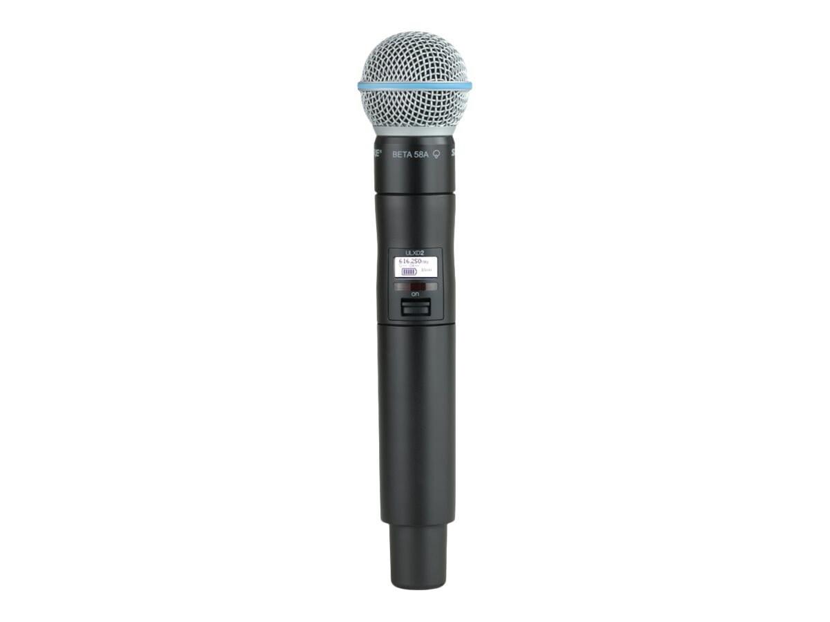 Shure Digital Wireless Handheld Microphone Transmitter With Beta 58A Capsule