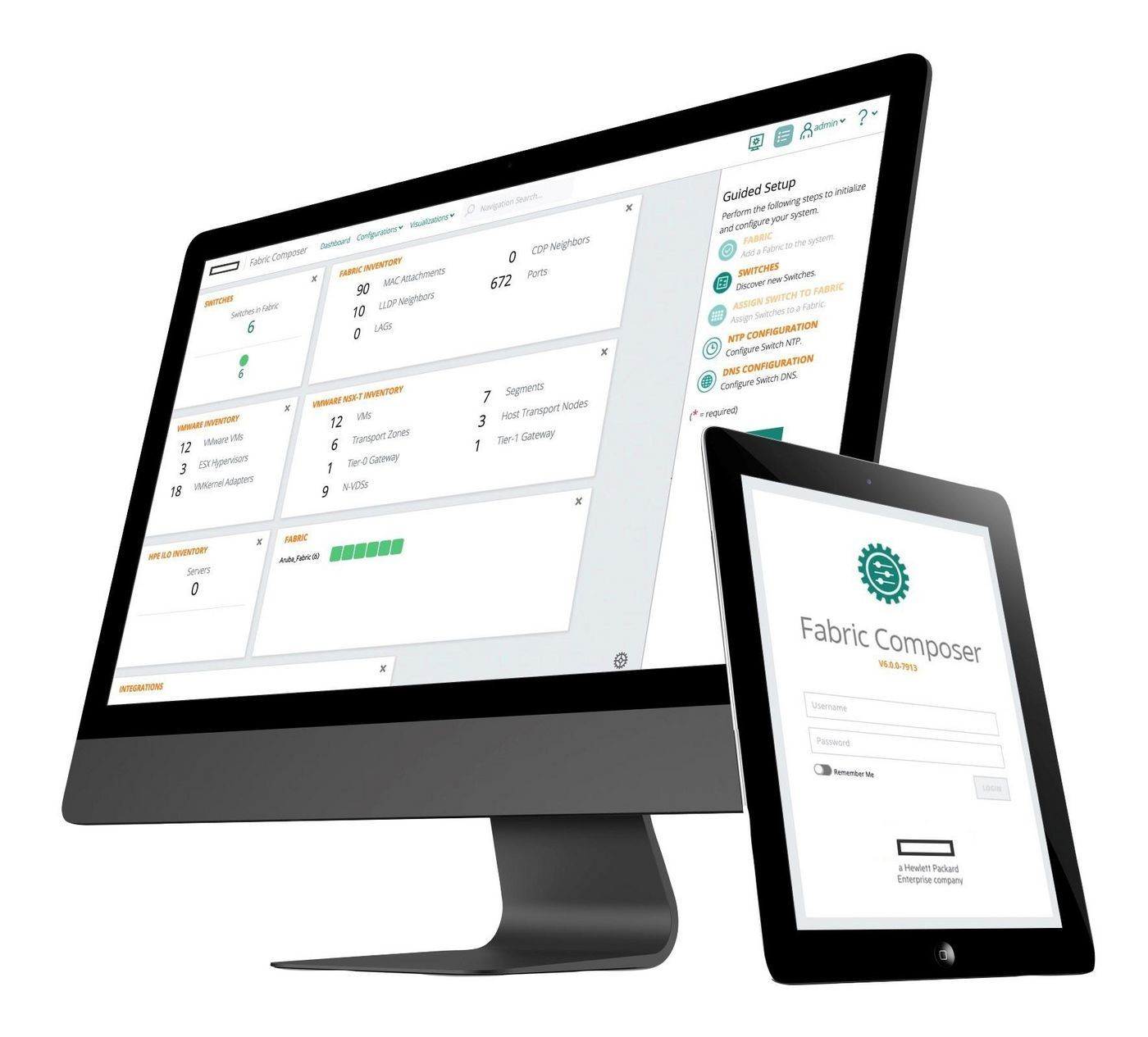 HPE Aruba Fabric Composer Device Management Service - Subscription License - 1 Switch - 5 Year