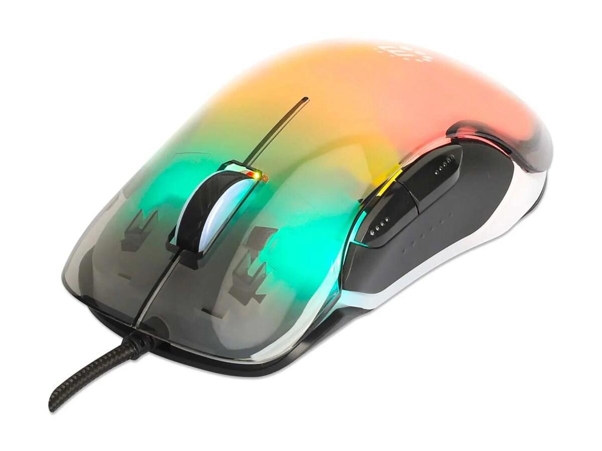 Manhattan RGB Led Wired Optical Usb Mous