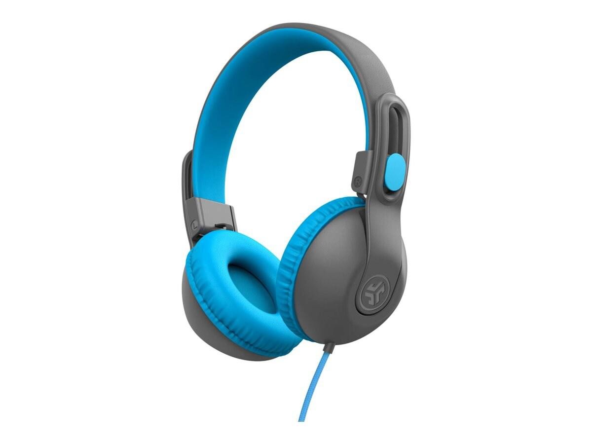 Jlab Audio JLab JBuddies Studio 2 On-Ear Kids Wired Headphones - Gray/Blue