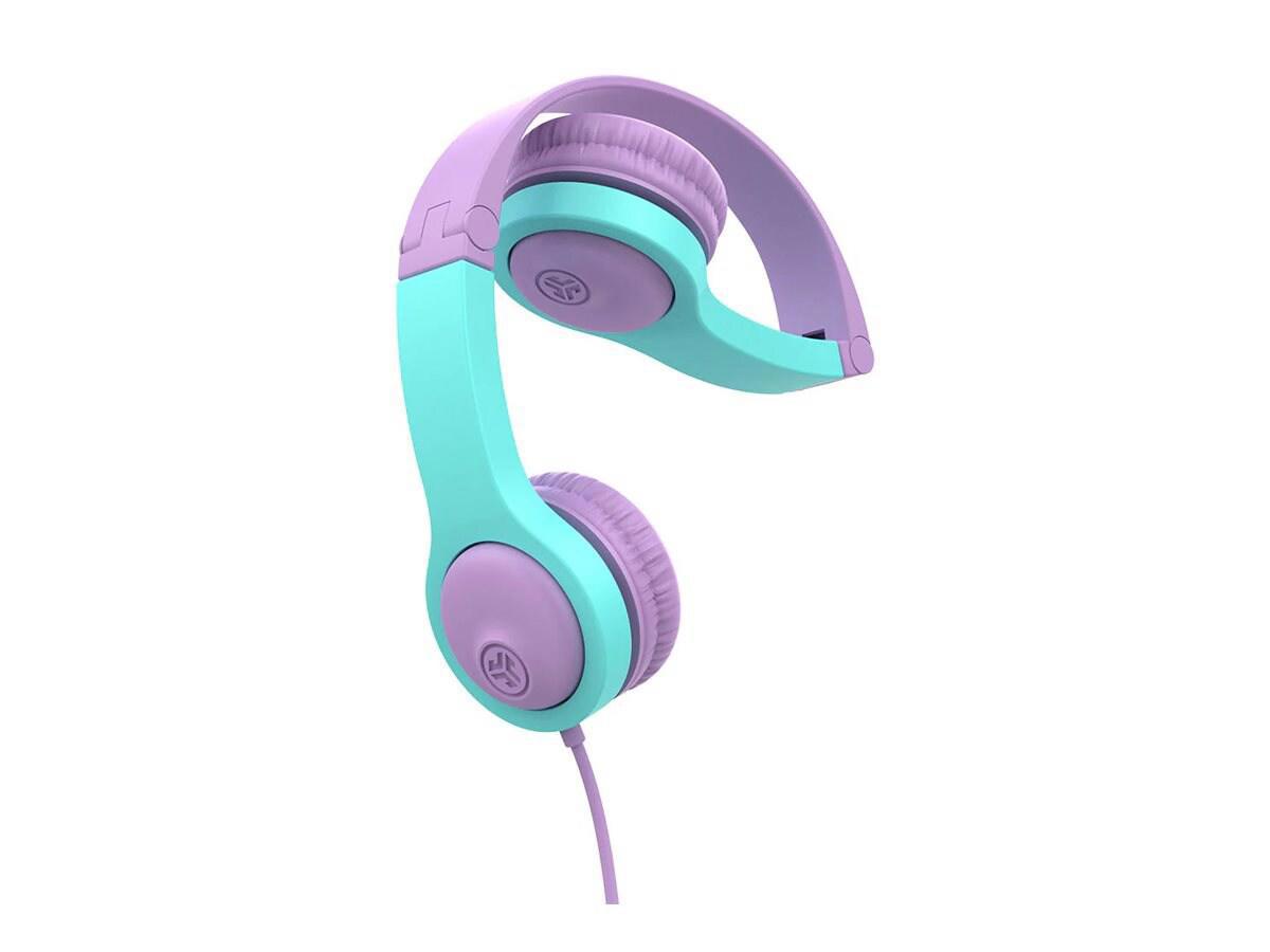 Jlab Audio JLab JBuddies Gen 2 Folding On-Ear Kids Wired Headphones - Pink/Teal
