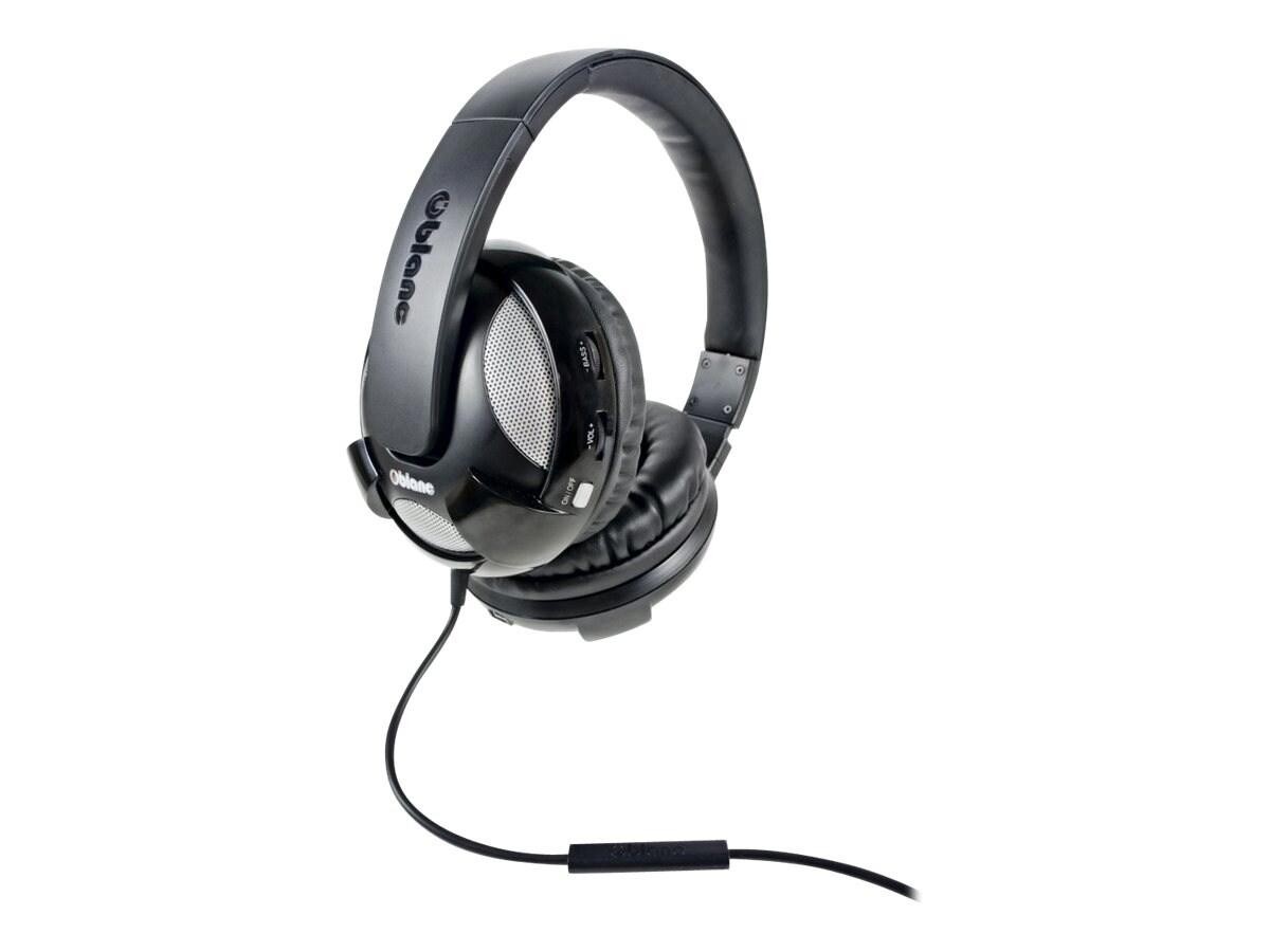 Syba Multimedia Syba Ufo210 NC2 2.1 Amplified Stereo Headphone W/ In-Line Microphone & Independent Bass Subwoofer
