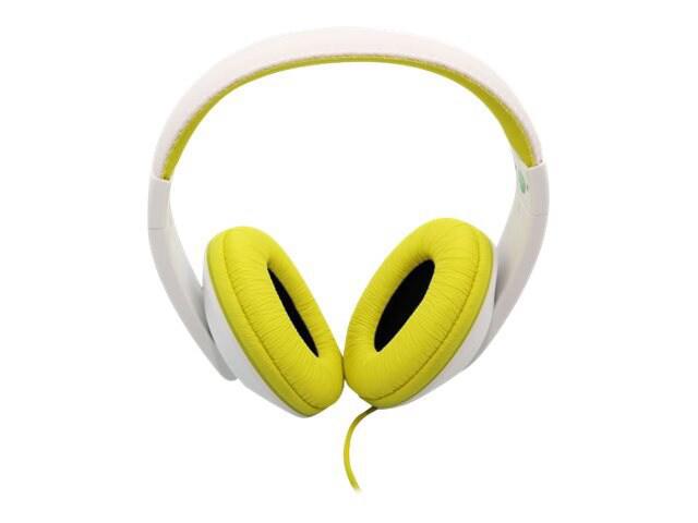 Syba Multimedia Syba Over The Ear Lightweight Adjustable Stereo Wired Headphones - Yellow