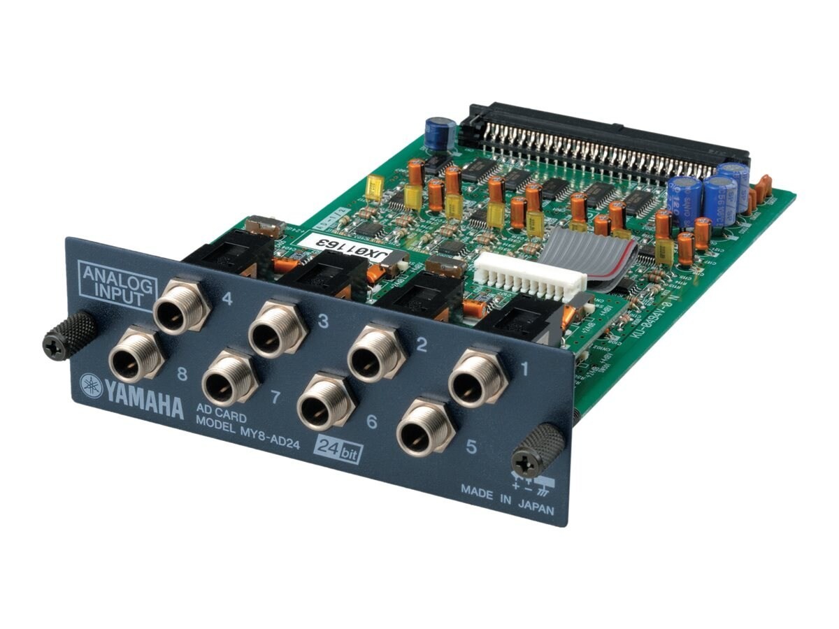 Yamaha 8-CH, Line-Level Analog Input