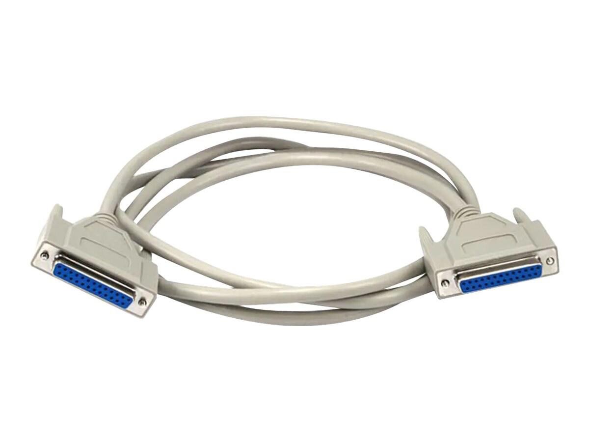 Monoprice DB25 F/F Molded Cable, 6FT