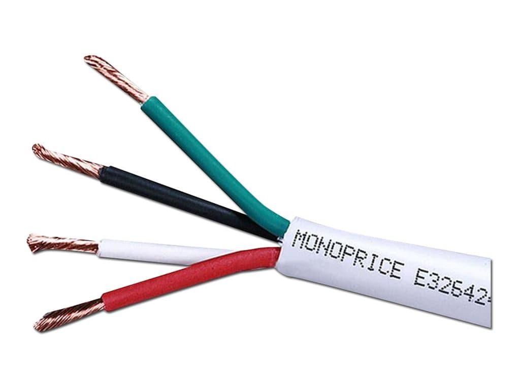 Monoprice Speaker Wire-12Awg CL2 4-Cond
