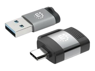 Manhattan 2-Piece Set Usb-C To Usb-A &