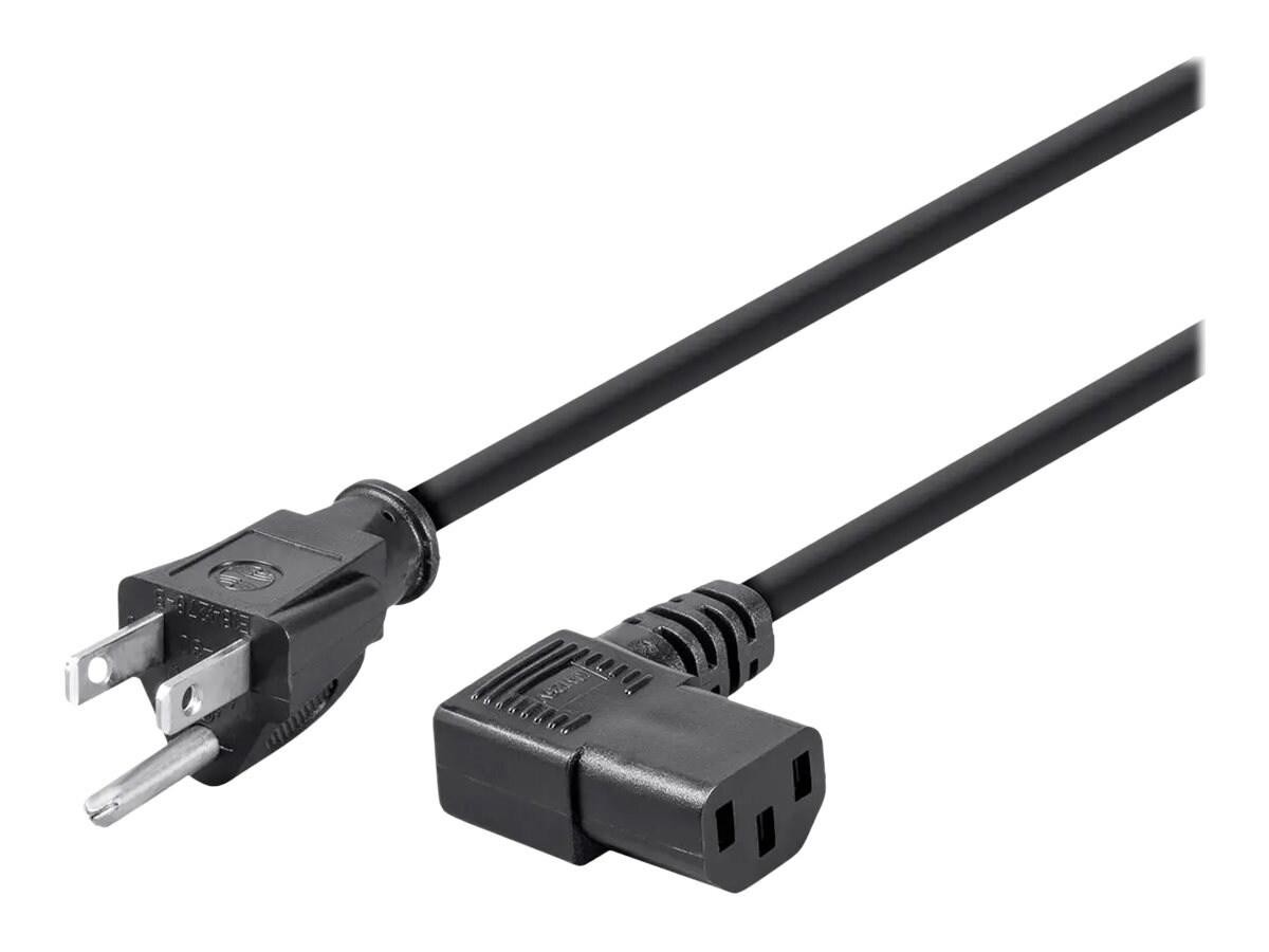 Monoprice Right Angle Power Cord Cable 6