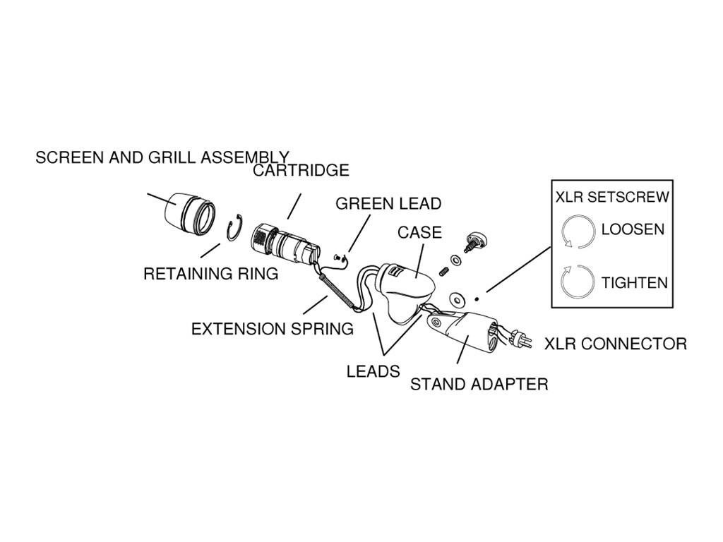 Shure Cartridge For Beta 56, Beta 56