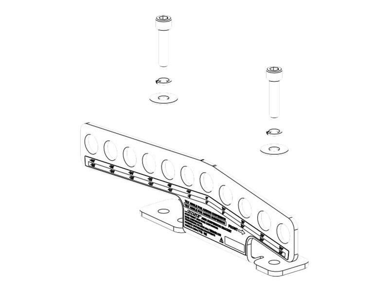 Bose Mounting Bracket for Loudspeaker - Black