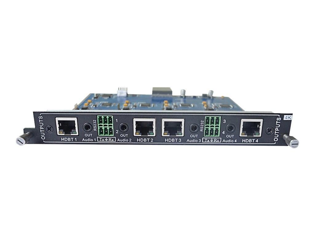 Kanex 4-Output Hdbaset Card For Modu