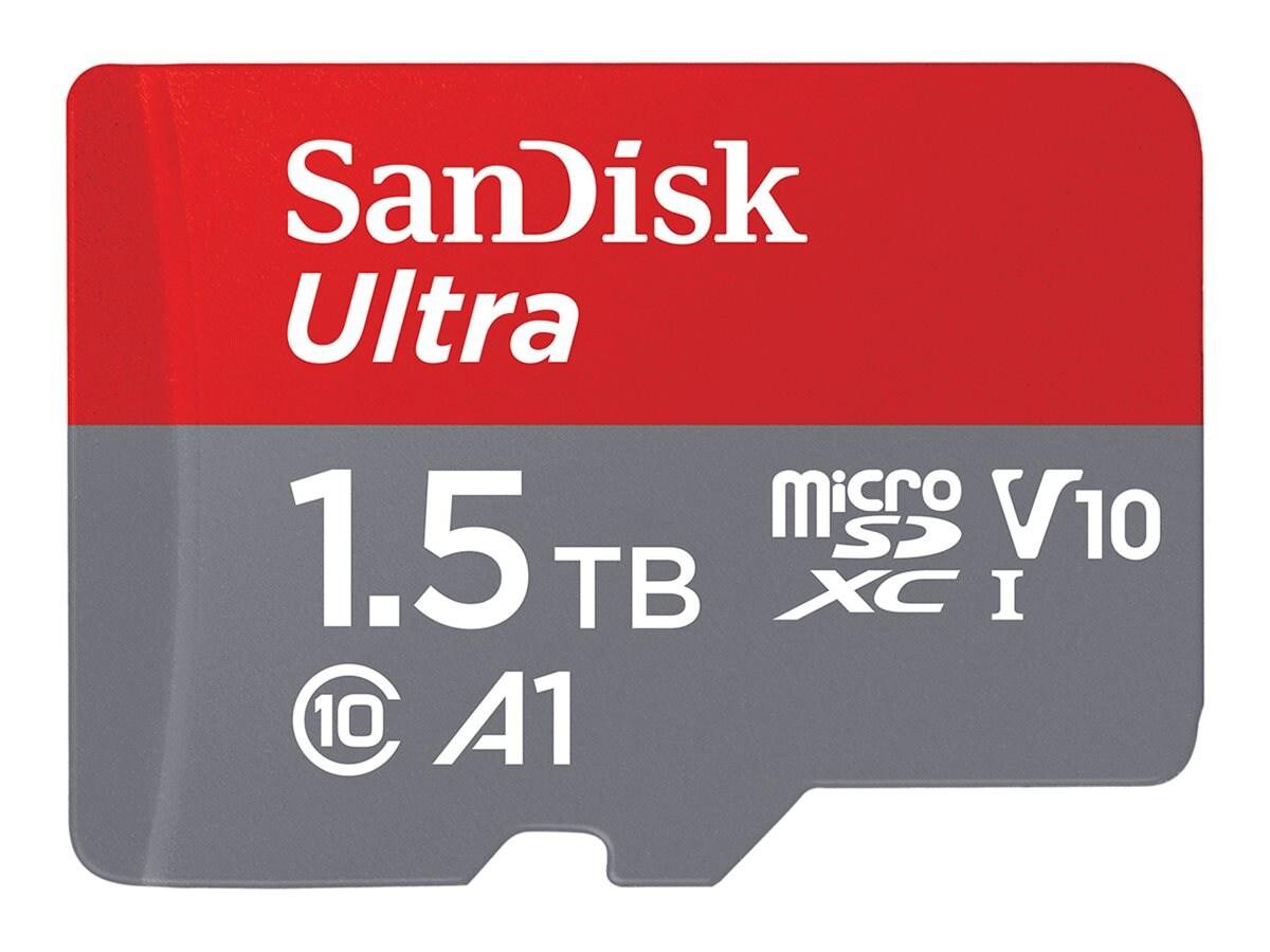 SanDisk 1.5TB Ultra Uhs-I microSDXC Memory Card With SD Adapter