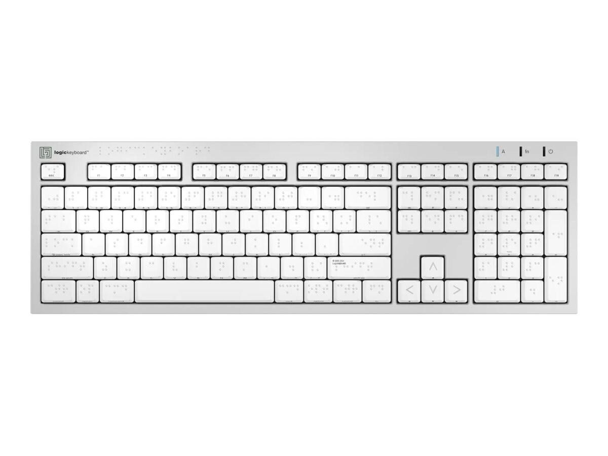 Ergoguys Logickeyboard Alba Braille Mac