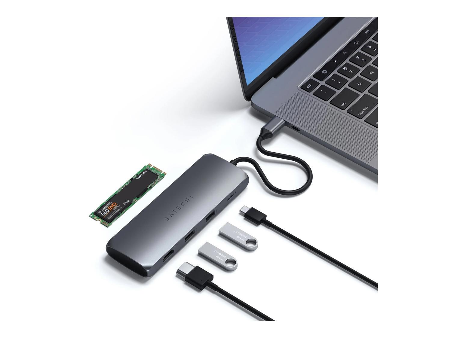 Satechi Usb-C Hybrid Multiport Adapter
