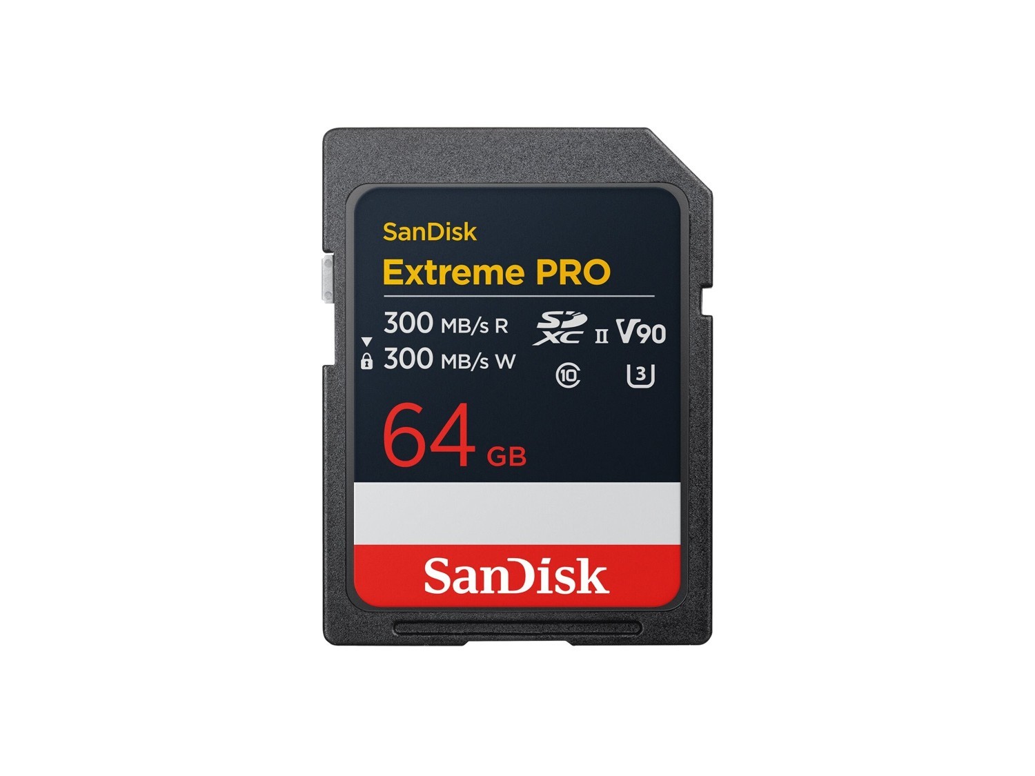 SanDisk 64GB Extreme Pro Uhs-Ii SDXC Memory Card, Class 10