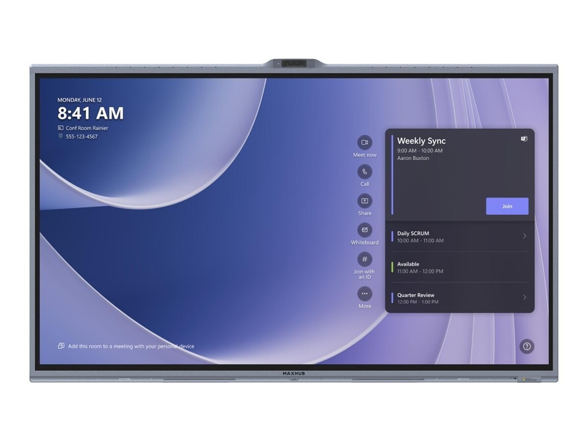 MaxHub XBoard V7 V865T Collaboration Display