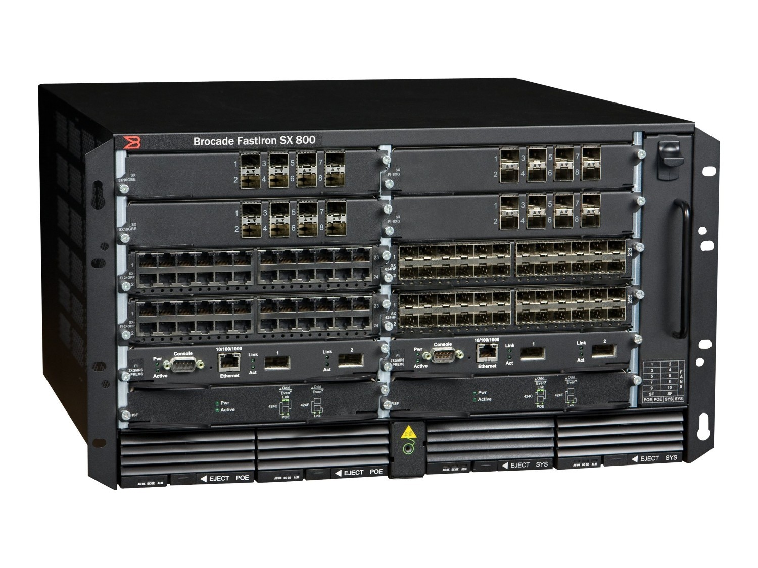 Foundry Networks Foundry FastIron SX800 Chassis Bundle
