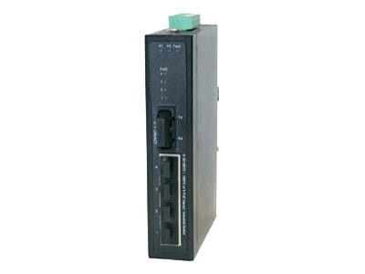 Milan Industrial 4-Port PoE 10/100BaseTX To 100BaseFX Unmanaged Switch