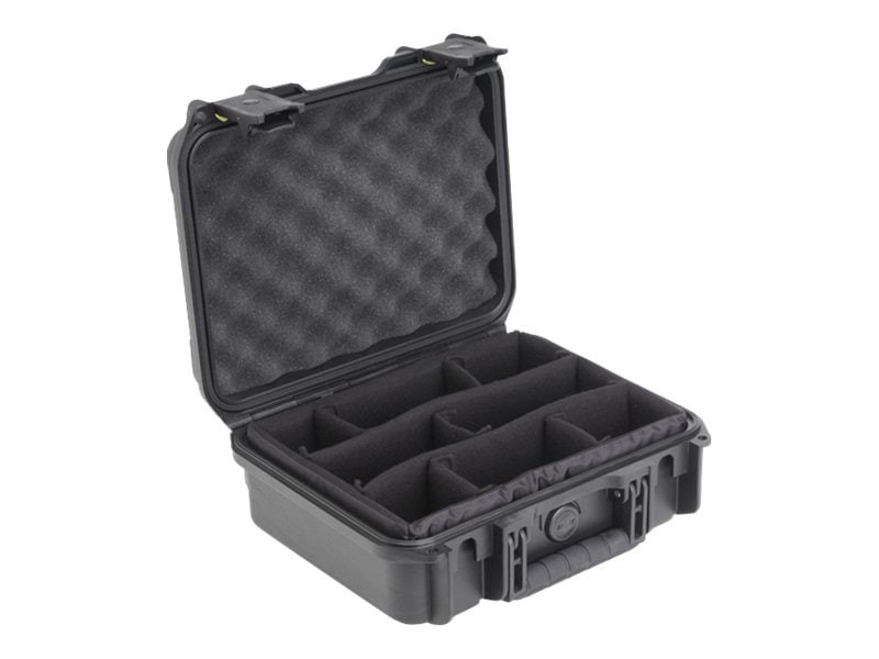 SKB Cases 12" Military Standard Im Case With Dividers, Black, 12"X9"X4.5"