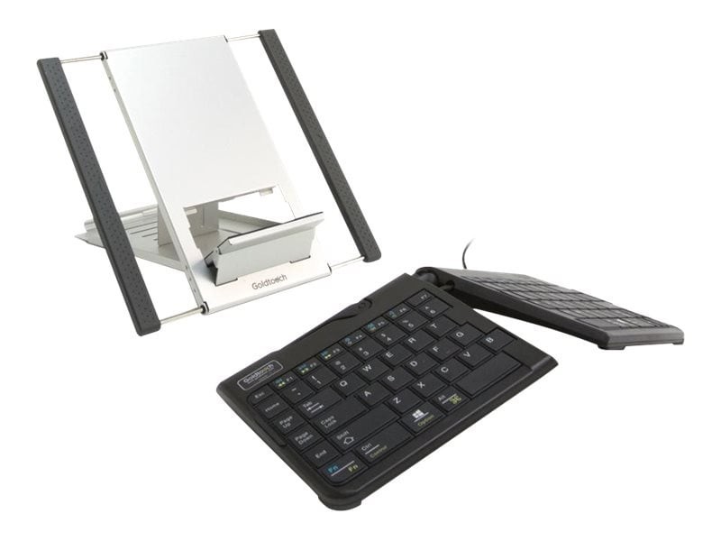 Goldtouch System Goldtouch Go! Travel Keyboard And Laptop Stand Bundle