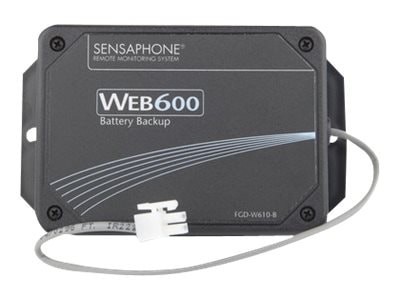 Sensaphone External Battery Backup Module For Web600 Web-Based Security Monitor