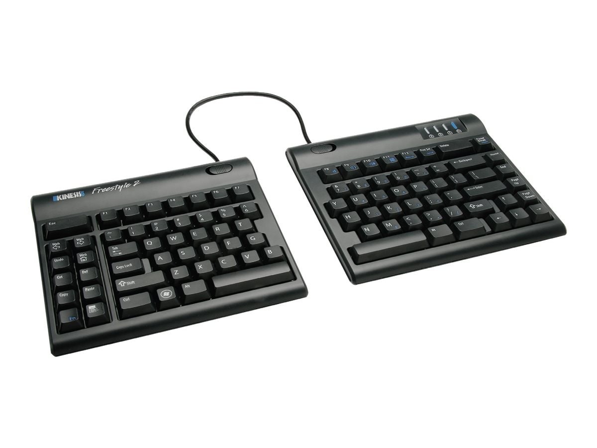 Kinesis Freestyle2 Keyboard For PC, 9" Separation