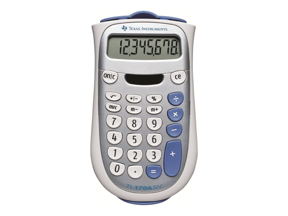 Texas Instruments Ti Ti-1706Sv Handheld Pocket Calculator