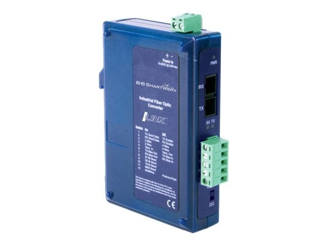 Imc Networks Imc Industrial 232/422/485 SMF Din Rail Transceiver