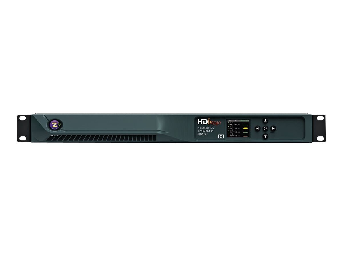 ZeeVee HDb2540 4-Channel 720P Digital Video Encoder/Modulator